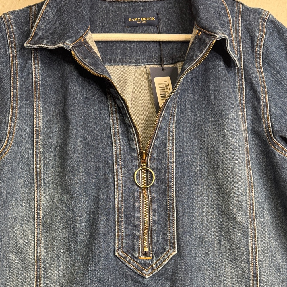 Ramy Brook
Tunechi Denim Mini Dress, Size 29 - Picture 9 of 14